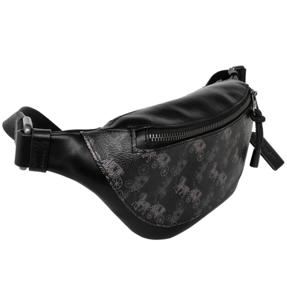 *COACH* WARREN LEATHER (HORSE&CARRIAGE) BELT-BAG - Picture 3 of 5